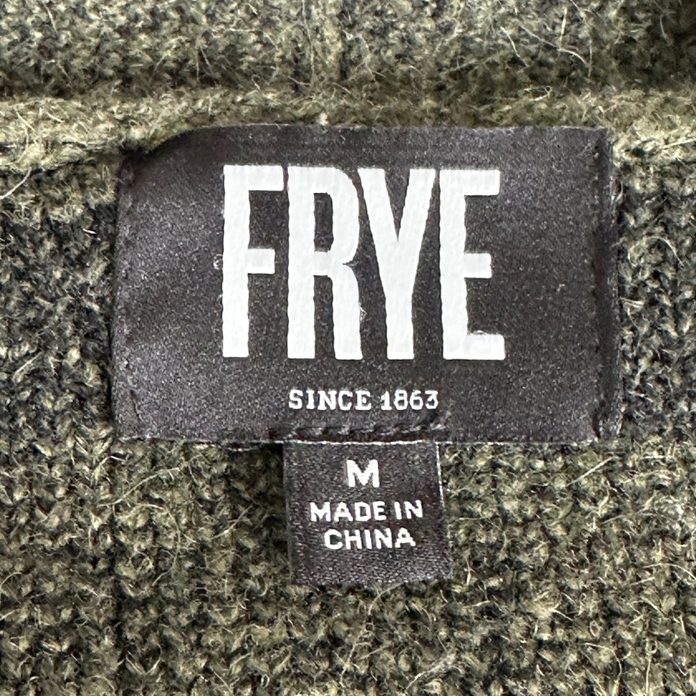 Frye Aztec Patterned Geometric Open Front Cardiga… - image 5